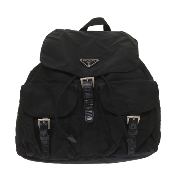 PRADA Backpack Nylon Black Auth ac2742 - Picture 13 of 16